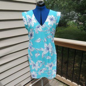 Axyeh Floral Print Summer Dress - Size L